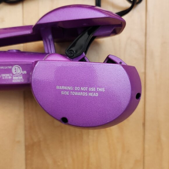 Conair Infiniti Pro Automatic Curl Curler in Purple Lavender Styling Iron Tool - Picture 9 of 15
